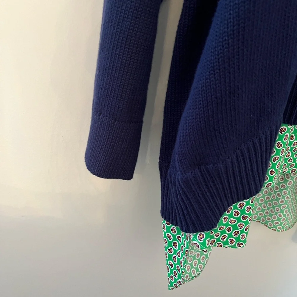 Ralph Lauren Deep Blue V-Neck Sweater - Picture 3 of 6